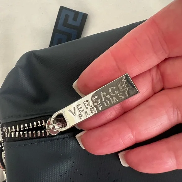 Versace perfume Navy Blue Men's Bag